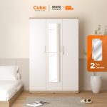 Cubic Lemari Pakaian 3 Pintu - LUNA LP 3P