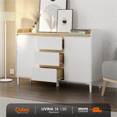 Cubic Meja Sideboard - LIVINA SB 120