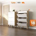 Cubic Lemari Sepatu - GENIO LS 80