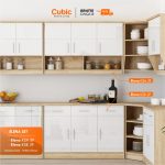 Cubic Kitchen Set / Kitchen Cabinet / ELENA SET AVE 1