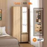 Cubic Lemari Pakaian - LUNA TIVO LP 2P